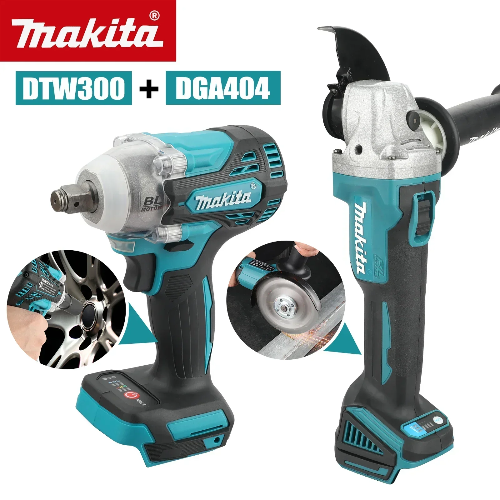 Makita Drill Dtw300 - Для Makita DTW300 или DGA404: ударный