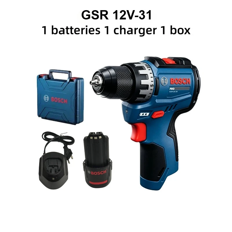 Power Tools Professional - Беспроводная дрель Bosch Professional GSR 12V-31,