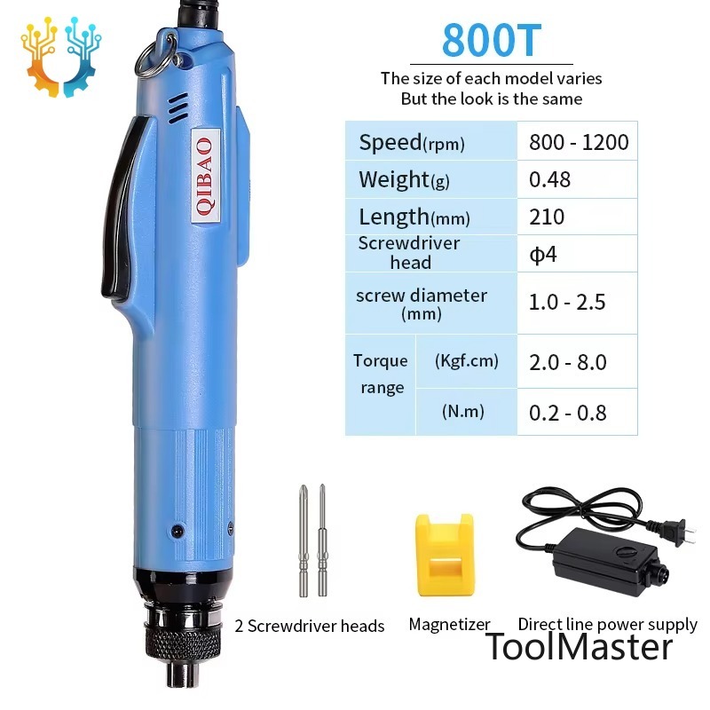Power Tools Electrical - 【2026】Электрическая отвертка-дрель 800Т, автоматическая, промышленная, прецизионная