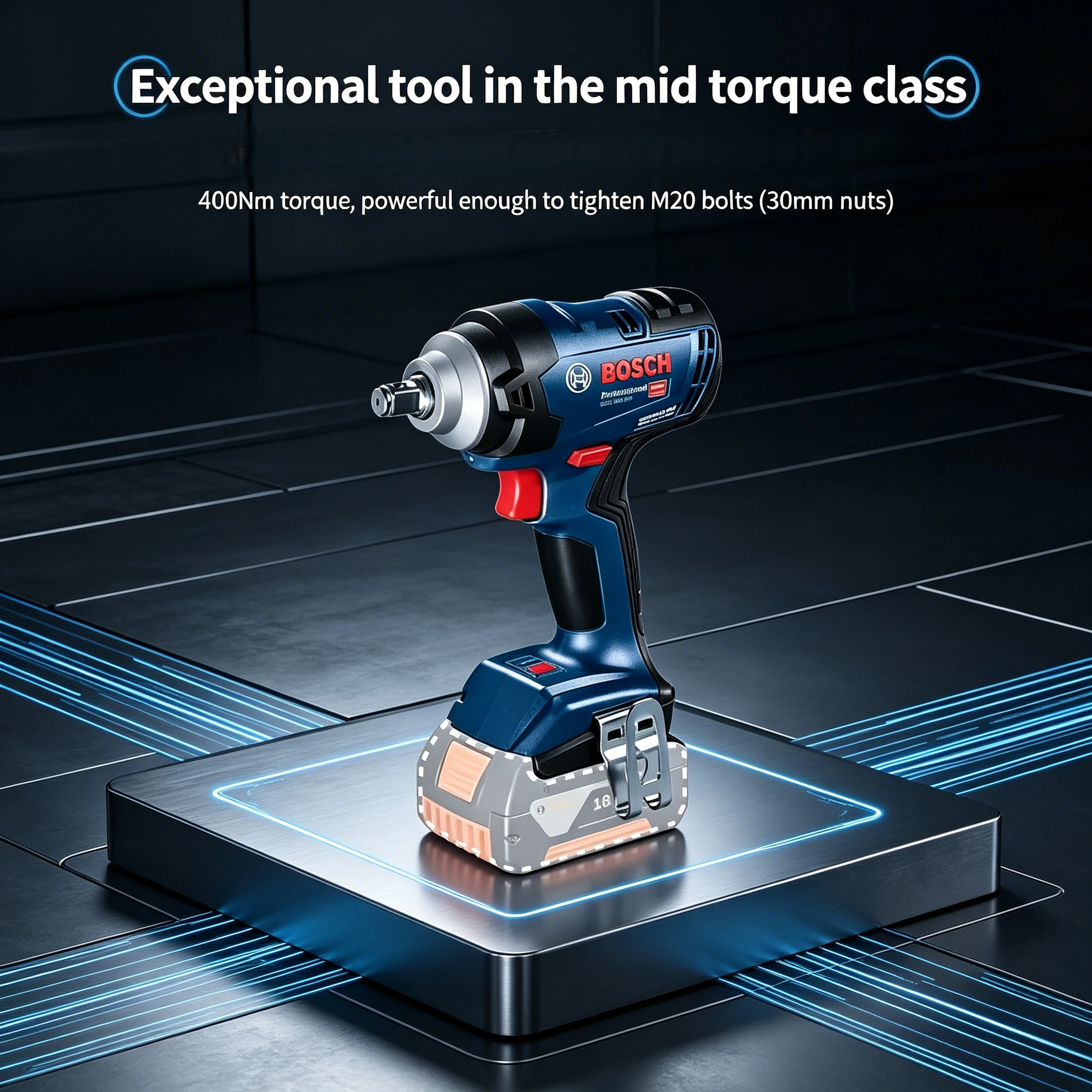 ‌ Бесщеточный ударный гайковер – обзор и цена Power Tools Professional