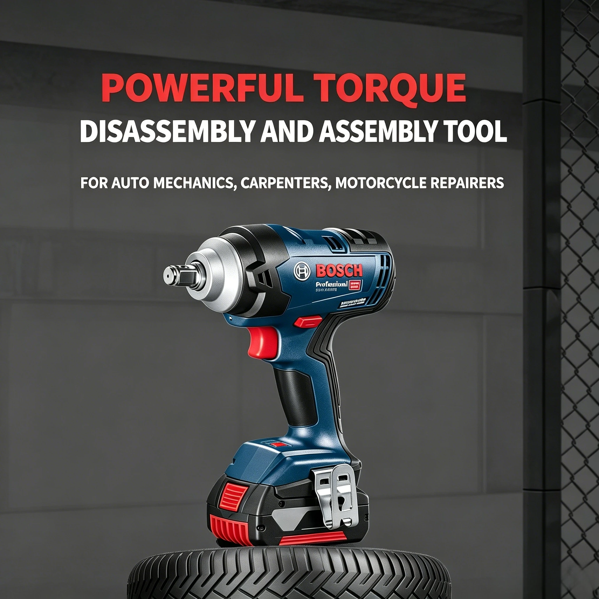 ‌ Бесщеточный ударный гайковер – обзор и цена Power Tools Professional