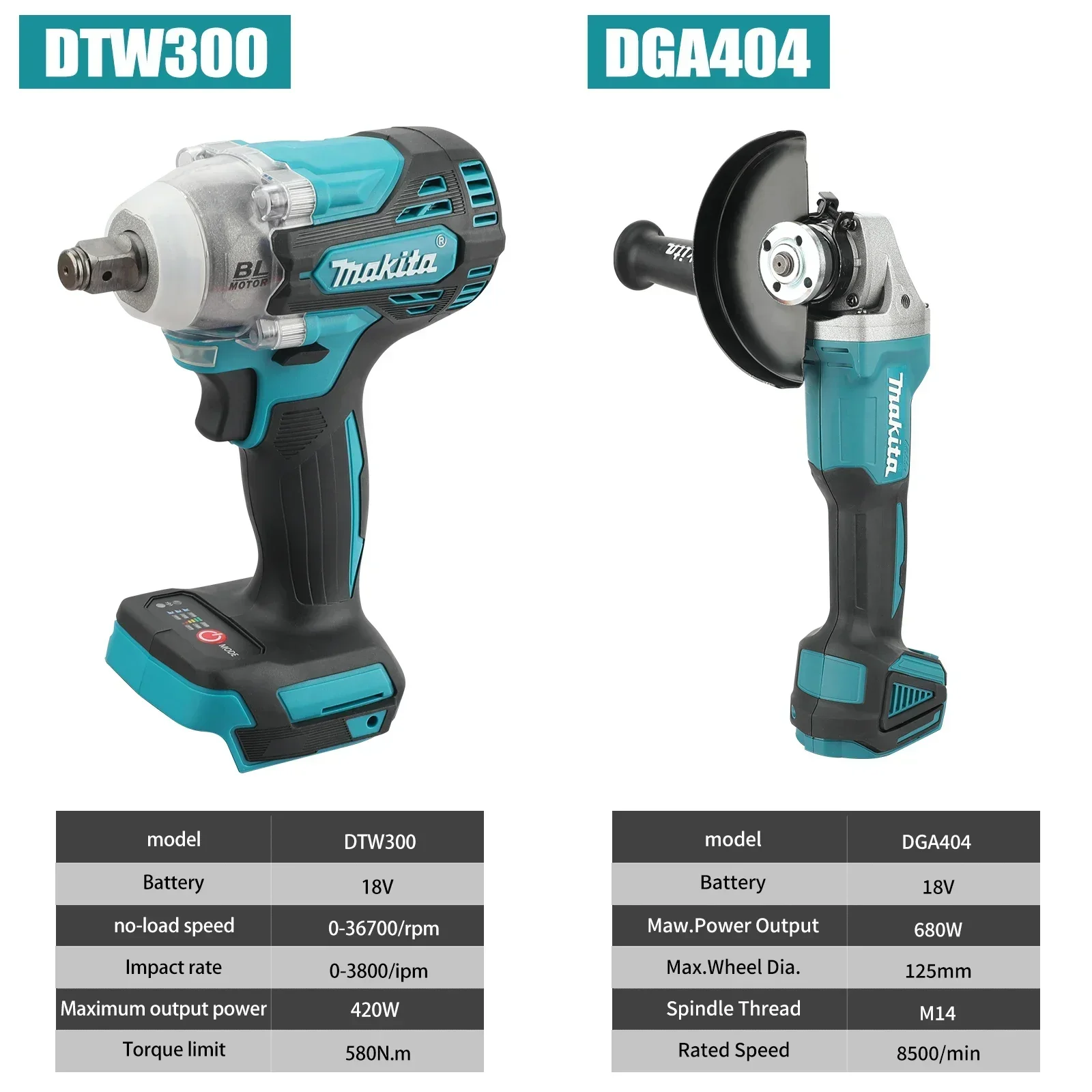 Для Makita DTW300 или DGA404:  – обзор и цена Makita Drill Dtw300