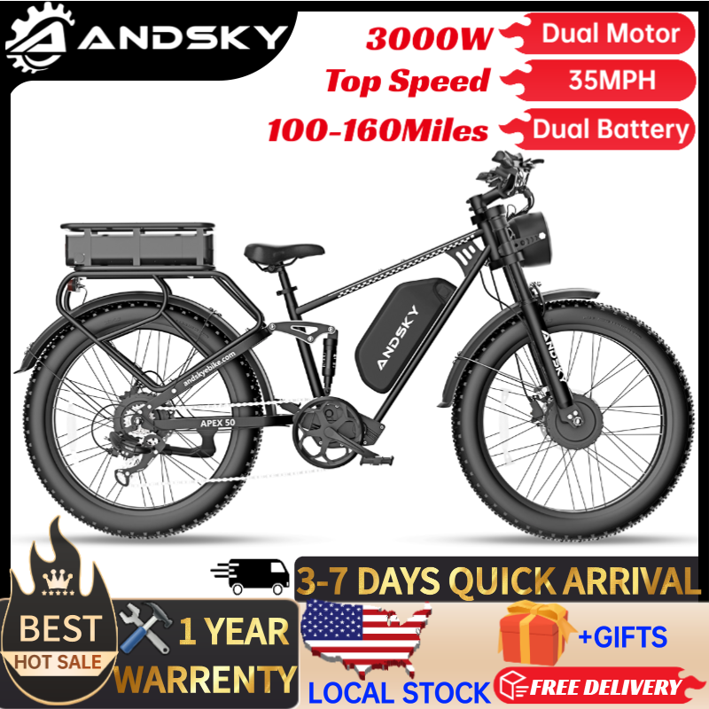 Электровелосипед ANDSKY Apex50 – обзор и цена Power Tools World